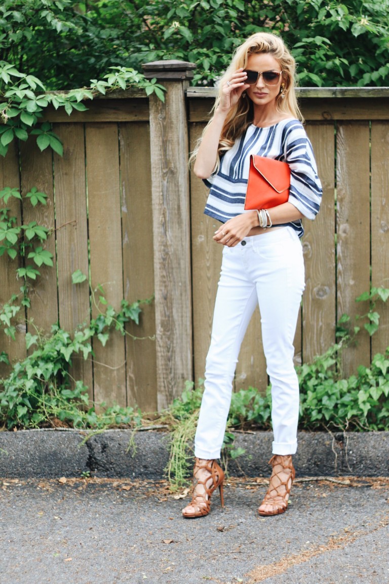 Crop Top and Crisp Whites - Airelle Carr