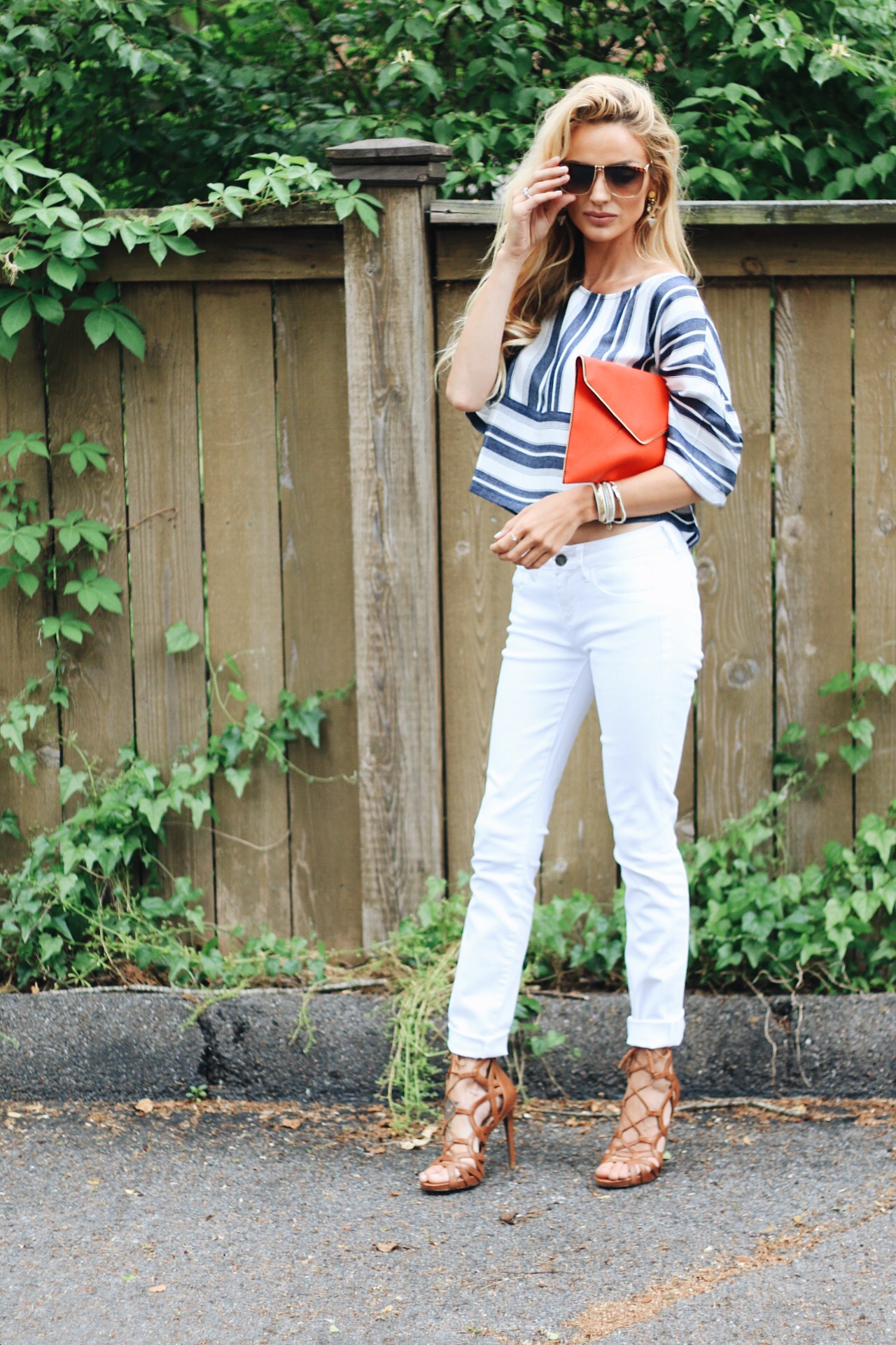 Crop Top and Crisp Whites - Airelle Snyder