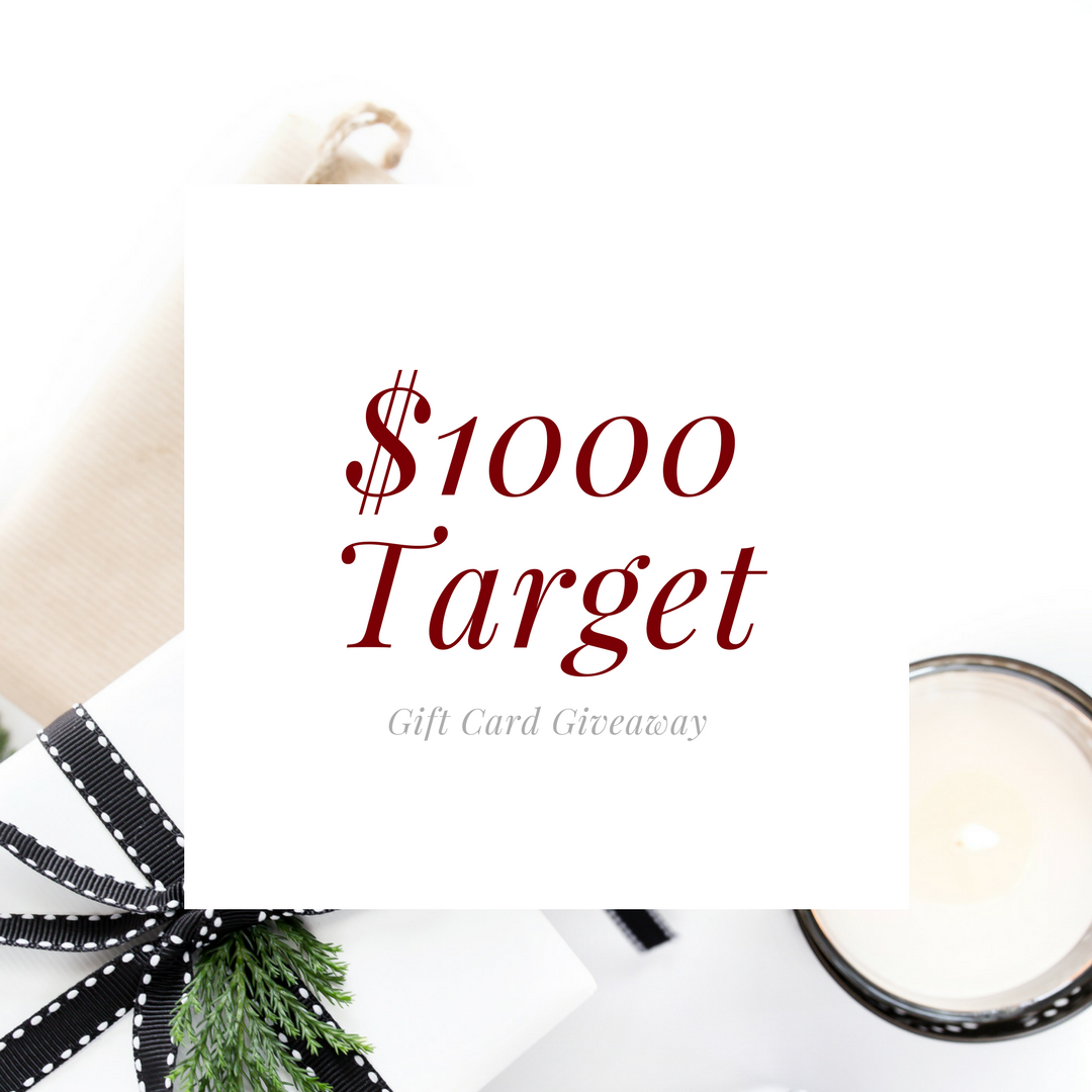 TARGET GIVEAWAY 1000 Airelle Carr